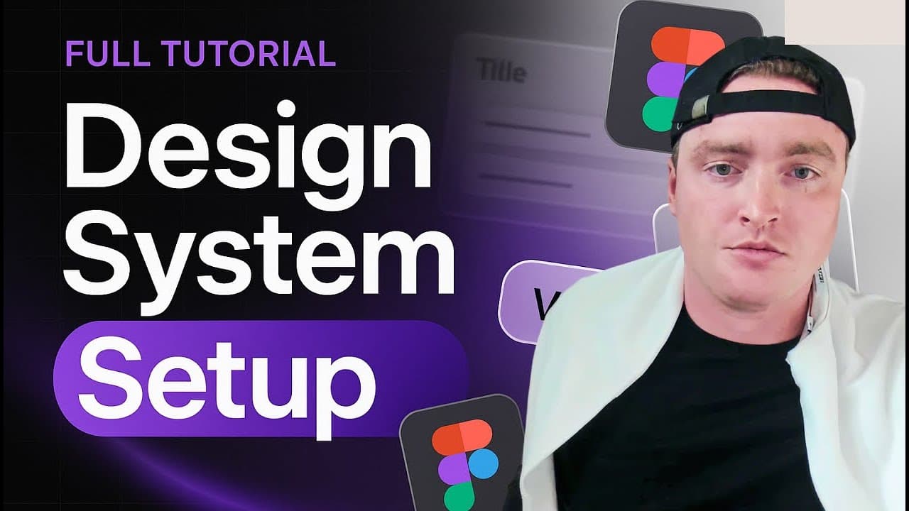 Design System & Figma Variable Set Up - Full Tutorial