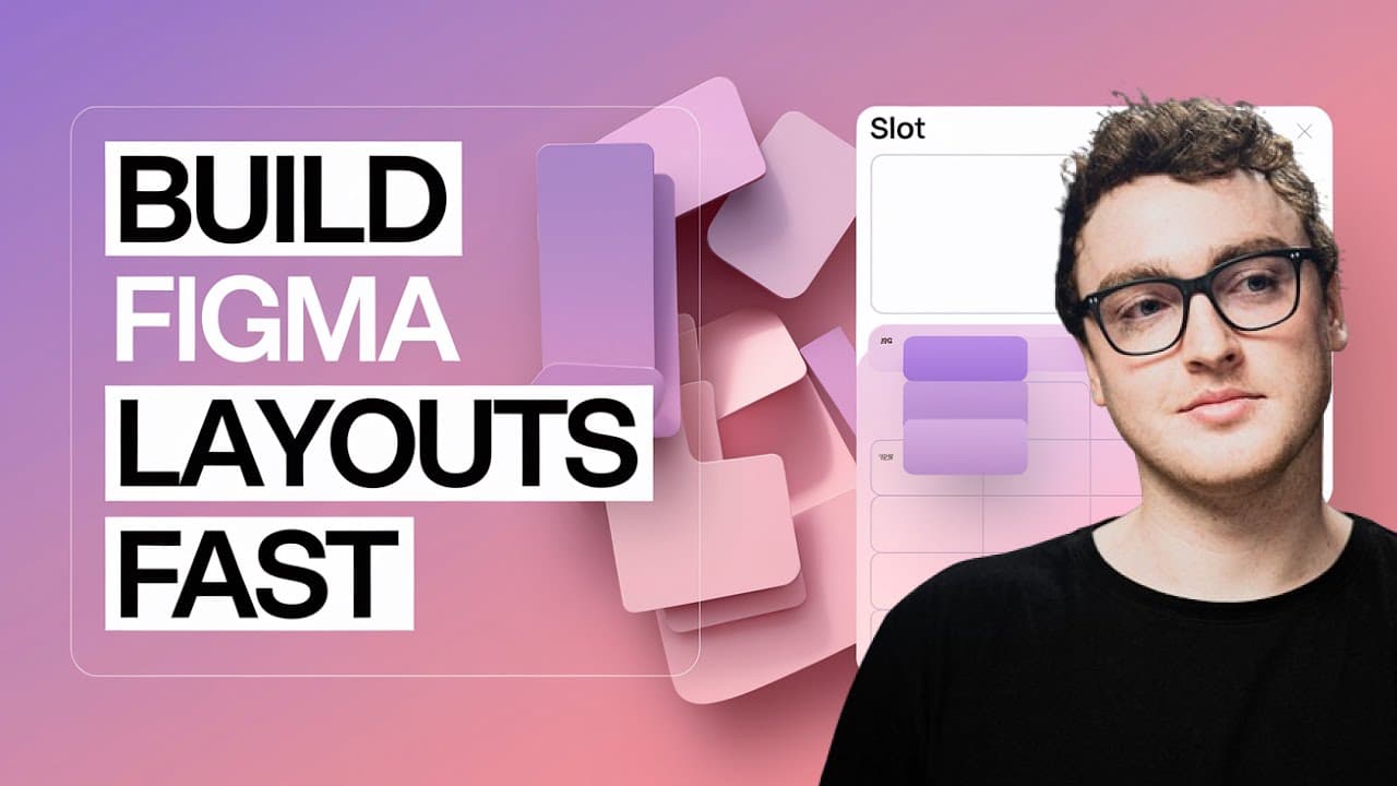Build Figma Layouts FAST | Build a Design System Part 7!