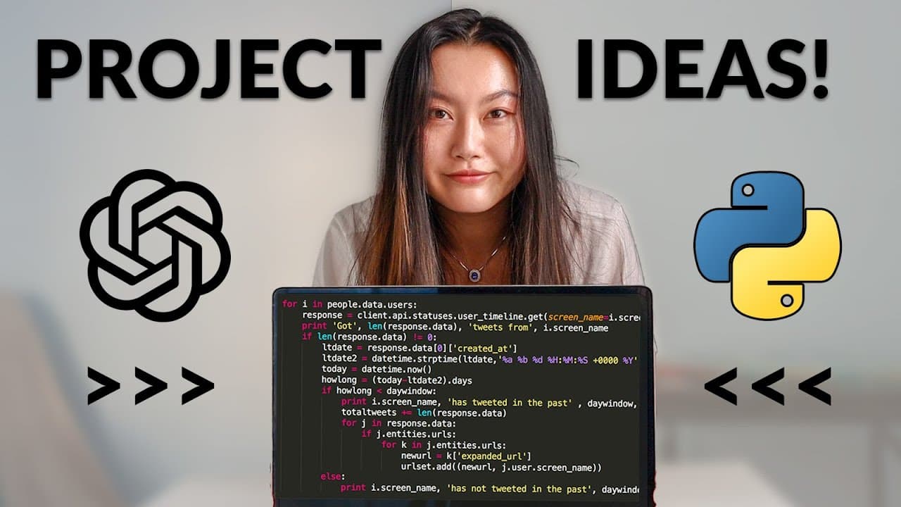 5 Unique Portfolio AI Projects (beginner to intermediate) | Python, OpenAI, ChatGPT, Langchain