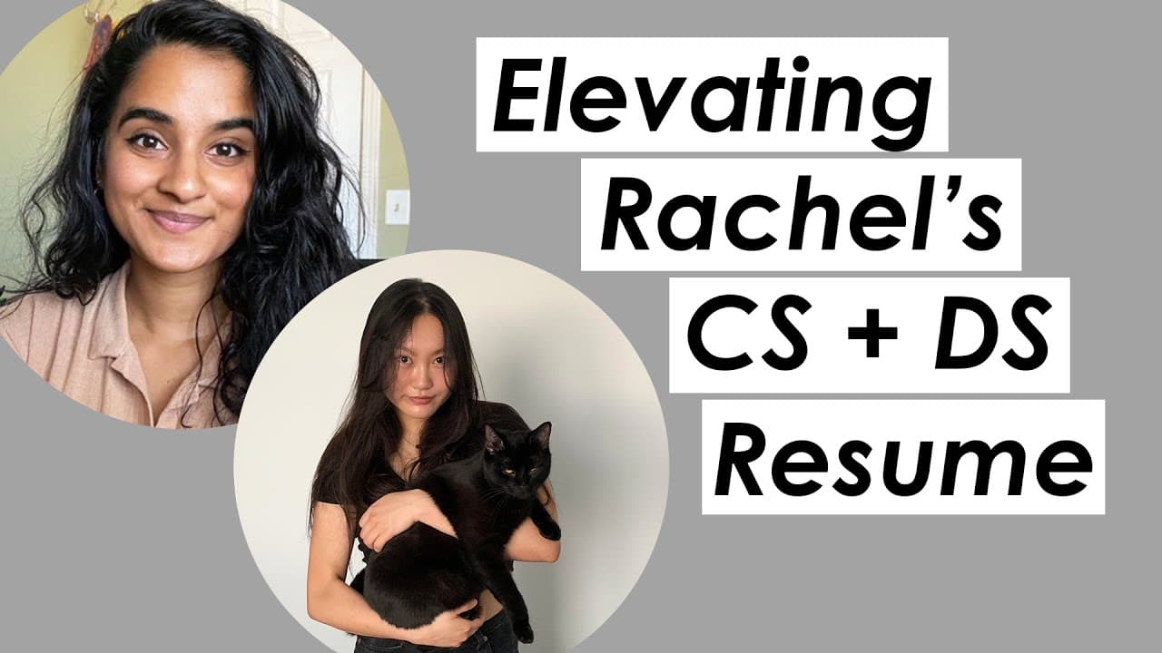 3rd Year Statistics, Data Science, Computer Science Resume | Reviewing Your Resumes Ep. 1
