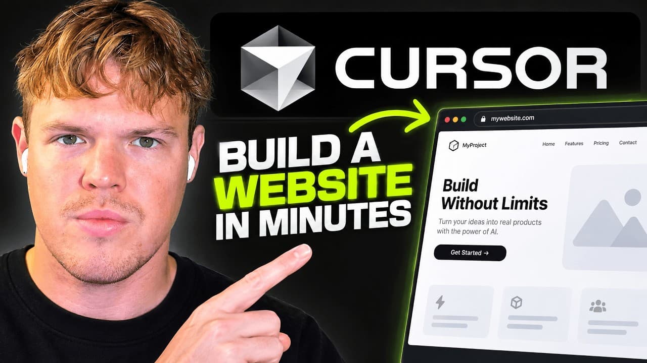 How To Build a Website with Cursor AI For Beginners