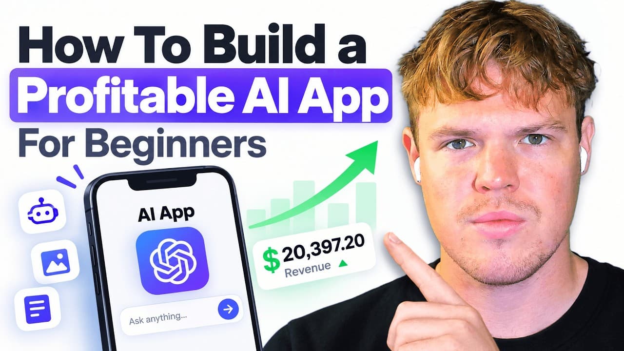 How To Build a Profitable AI App For Beginners
