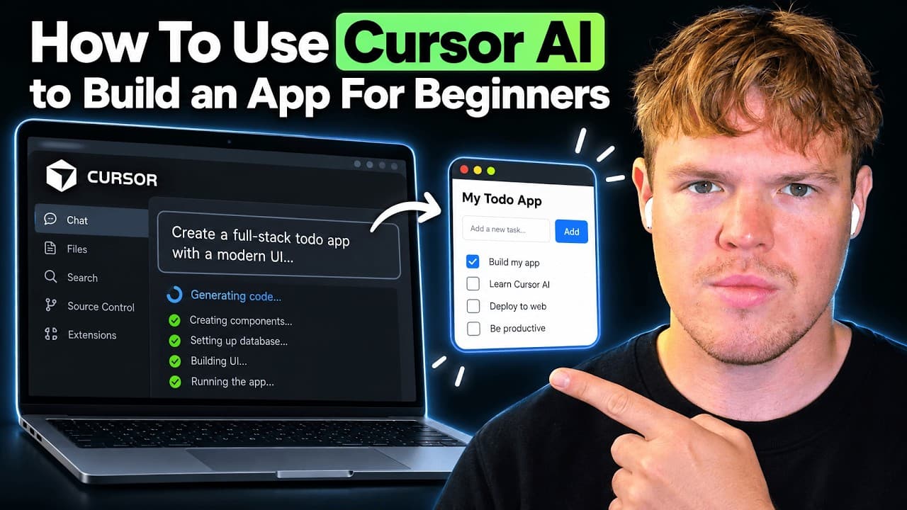 How To Use Cursor AI to Build an App For Beginners (2026)