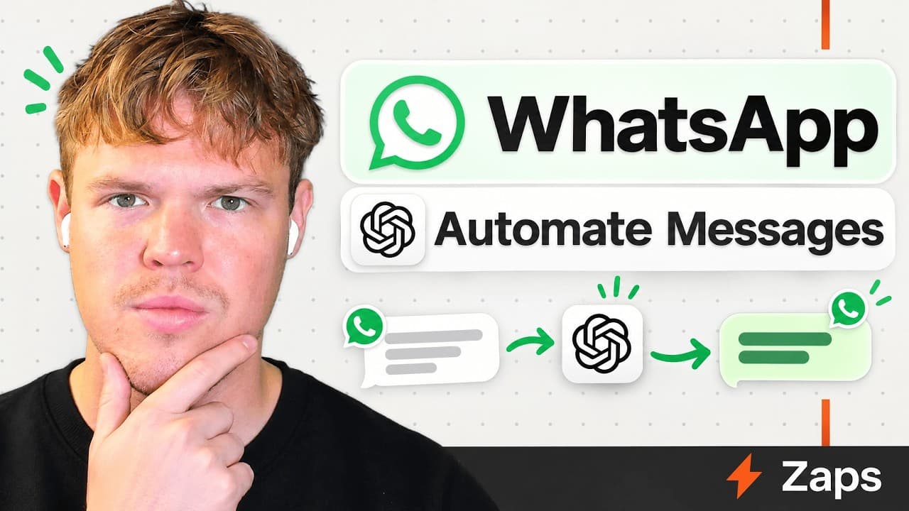 How To Automate WhatsApp Messages with Zapier For Beginners
