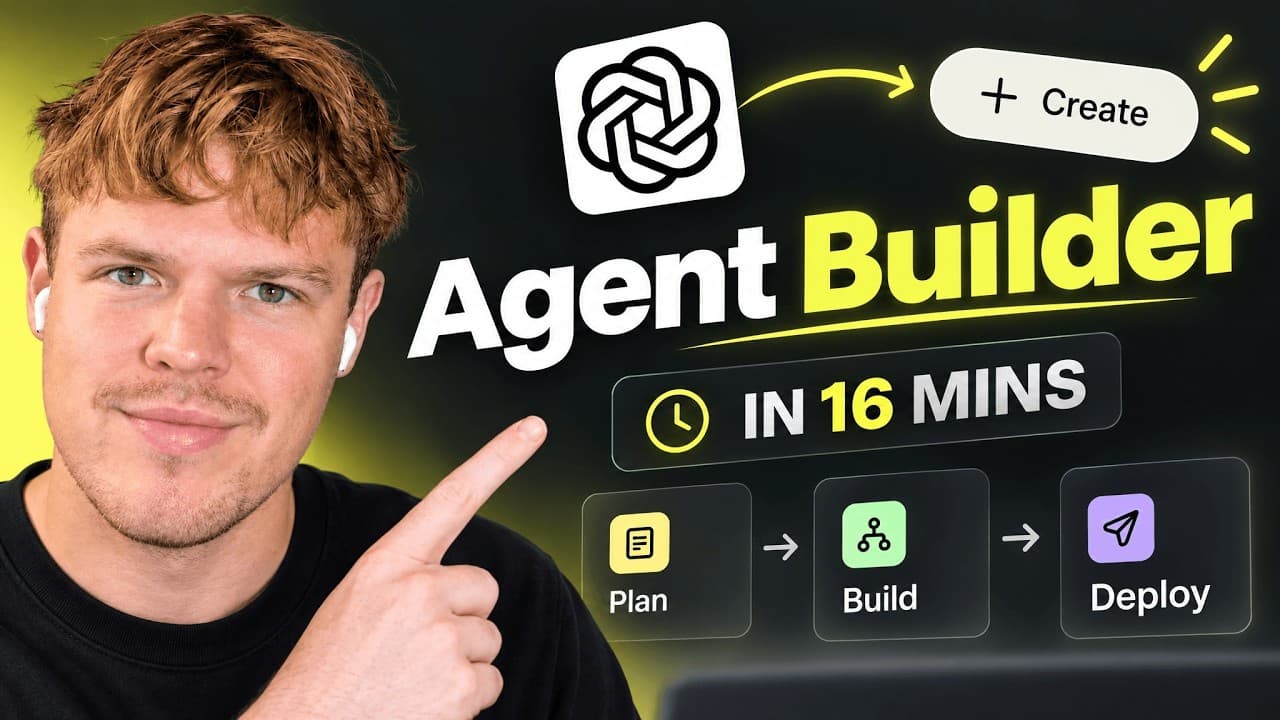 How To Use OpenAI Agent Builder For Beginners
