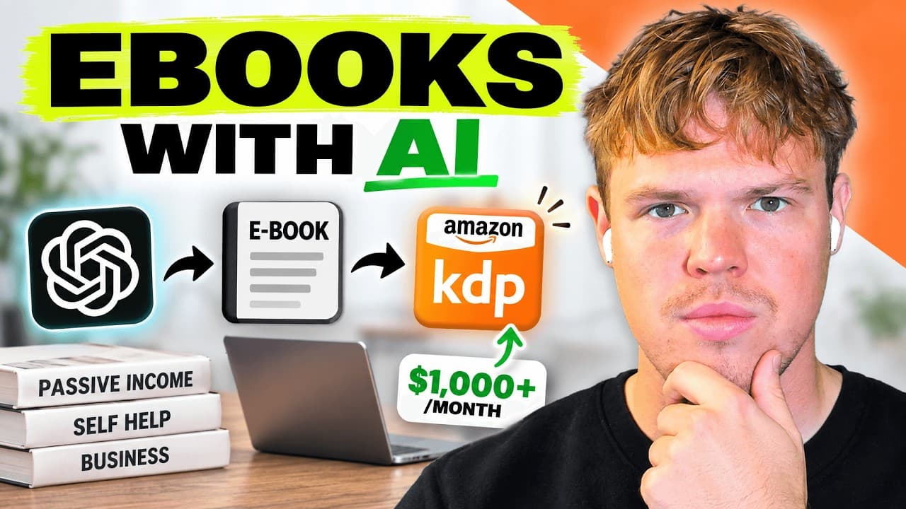 How To Create Amazon KDP E-Books with AI For Beginners