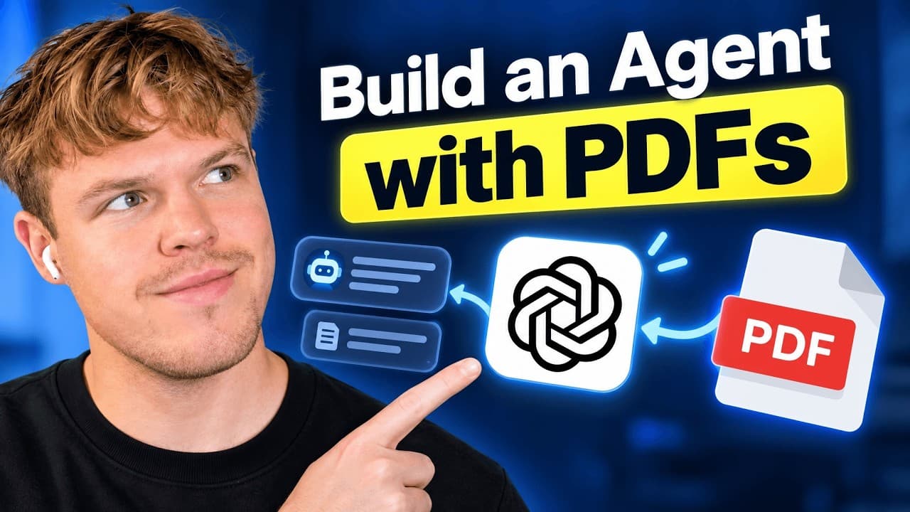 How To Use OpenAI Agent Builder with PDFs