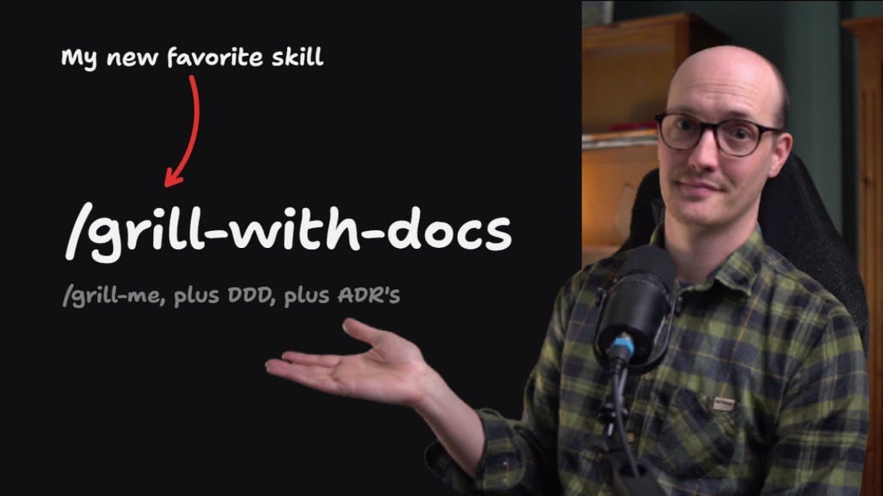 I stopped using /grill-me for coding. Here's what I use instead: (Matt Pocock)
