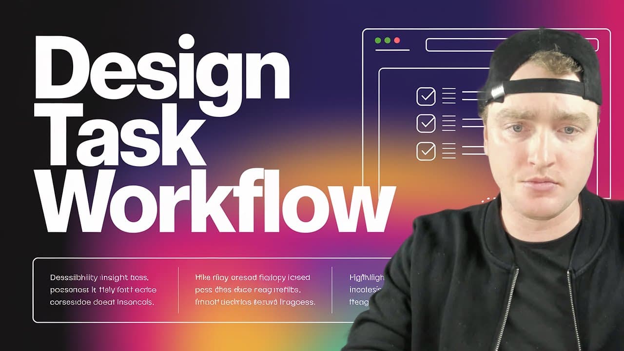 Organizing Your Design Tasks: A Workflow Breakdown