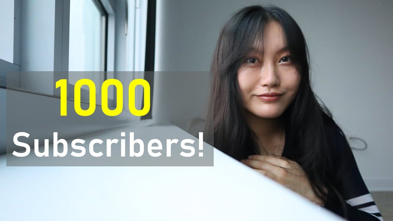 THANK YOU FOR 1000! | Proper intro | Random facts about myself