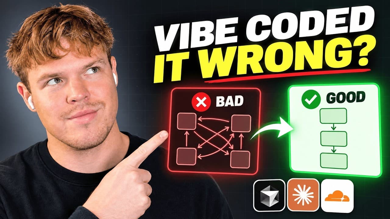 Is Your Vibe Coded App Structured Wrong? Watch This