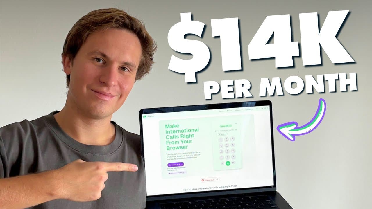 I rebuilt a $1B app and now make $14K/month