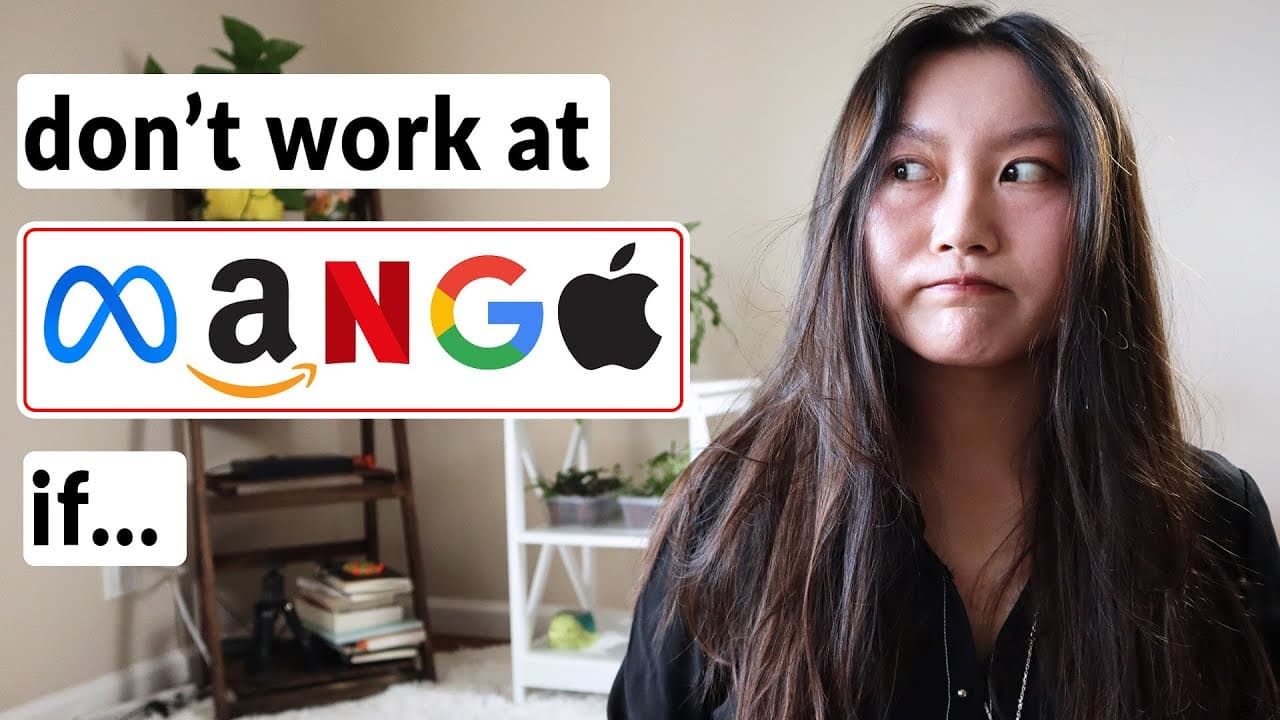 Why you should not work at FAANG/MANGA (Meta/Facebook, Amazon, Apple, Netflix, Google)