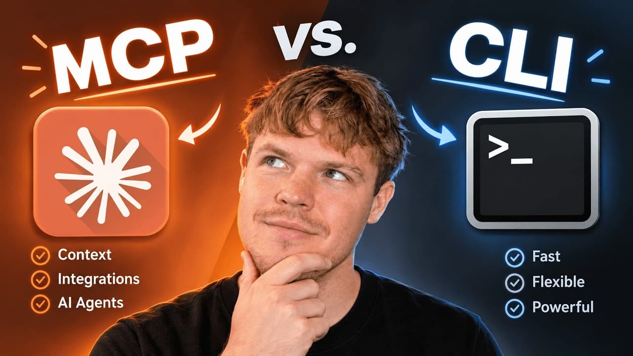 MCP vs. CLI Explained in 5 Minutes (for beginners)