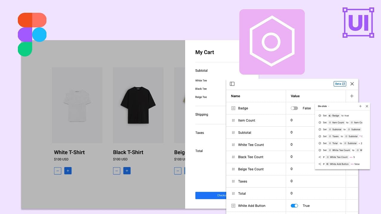 Use Figma Variables + Conditional Logic to Build an Interactive Storefront Prototype
